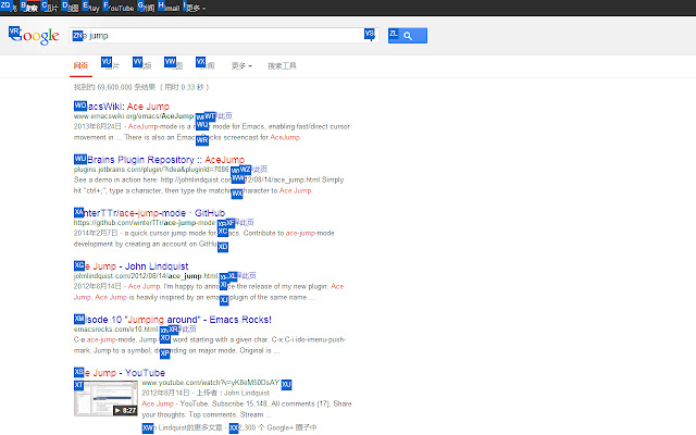 Ace Jump from Chrome web store to be run with OffiDocs Chromium online Ace Jump from Chrome web store to be run with OffiDocs Chromium online