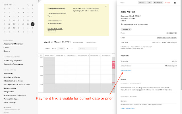 Acuity Scheduling Payment Link Fix from Chrome web store to be run with OffiDocs Chromium online Acuity Scheduling Payment Link Fix from Chrome web store to be run with OffiDocs Chromium online