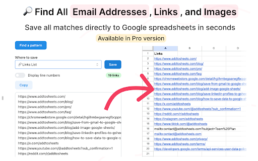 Add to Sheets Save to Google Sheets in 1 click from Chrome web store to be run with OffiDocs Chromium online Add to Sheets Save to Google Sheets in 1 click from Chrome web store to be run with OffiDocs Chromium online