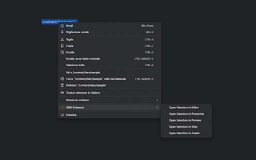 AEM Enhancer by RubensRainelli from Chrome web store to be run with OffiDocs Chromium online AEM Enhancer by RubensRainelli from Chrome web store to be run with OffiDocs Chromium online