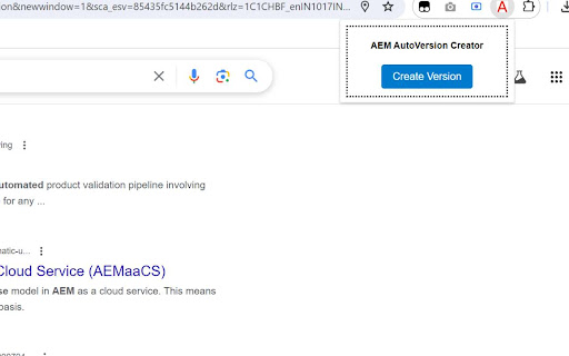 AEM Version Creator from Chrome web store to be run with OffiDocs Chromium online AEM Version Creator from Chrome web store to be run with OffiDocs Chromium online