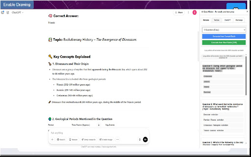 AI Quiz Maker for study and test prep from Chrome web store to be run with OffiDocs Chromium online AI Quiz Maker for study and test prep from Chrome web store to be run with OffiDocs Chromium online
