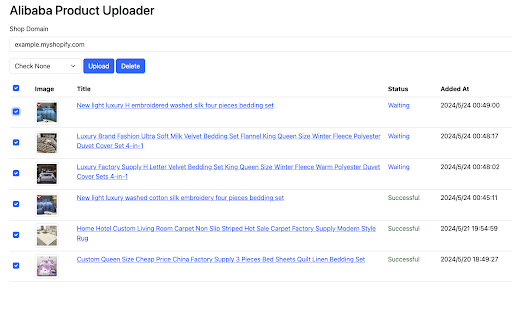 Alibaba Product Uploader from Chrome web store to be run with OffiDocs Chromium online Alibaba Product Uploader from Chrome web store to be run with OffiDocs Chromium online