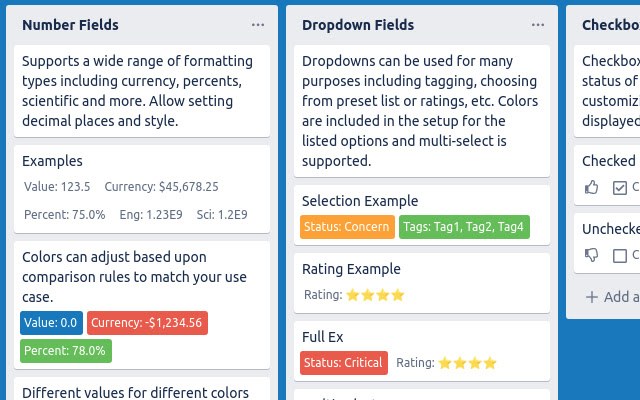 Amazing Fields for Trello from Chrome web store to be run with OffiDocs Chromium online Amazing Fields for Trello from Chrome web store to be run with OffiDocs Chromium online