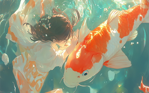 Anime Girl And Carp Interface At Anime9 from Chrome web store to be run with OffiDocs Chromium online Anime Girl And Carp Interface At Anime9 from Chrome web store to be run with OffiDocs Chromium online