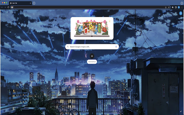 Anime Sky Scenery Theme from Chrome web store to be run with OffiDocs Chromium online Anime Sky Scenery Theme from Chrome web store to be run with OffiDocs Chromium online