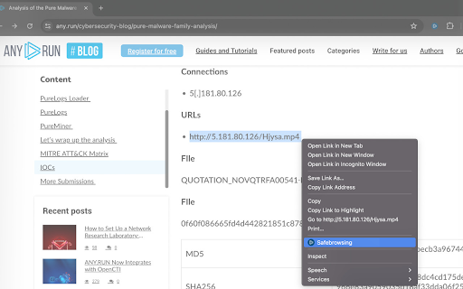 ANY.RUN Sandbox from Chrome web store to be run with OffiDocs Chromium online ANY.RUN Sandbox from Chrome web store to be run with OffiDocs Chromium online