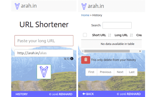 arah.in URL Shortener from Chrome web store to be run with OffiDocs Chromium online arah.in URL Shortener from Chrome web store to be run with OffiDocs Chromium online