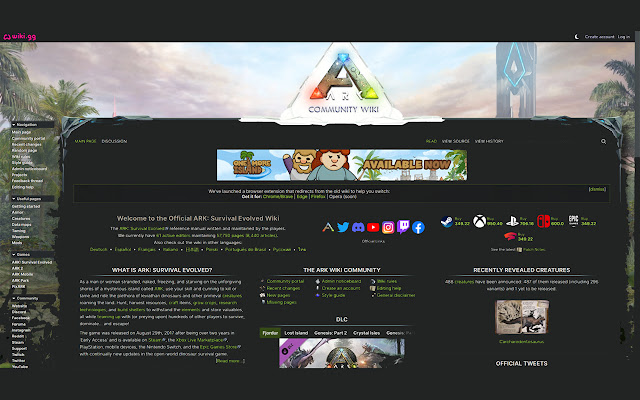 Ark Changer from Chrome web store to be run with OffiDocs Chromium online Ark Changer from Chrome web store to be run with OffiDocs Chromium online