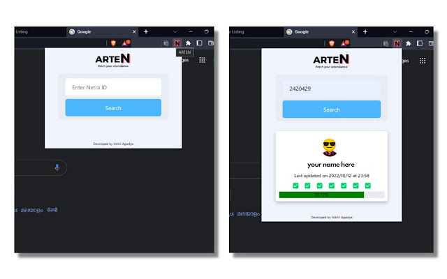 ARTEN from Chrome web store to be run with OffiDocs Chromium online ARTEN from Chrome web store to be run with OffiDocs Chromium online