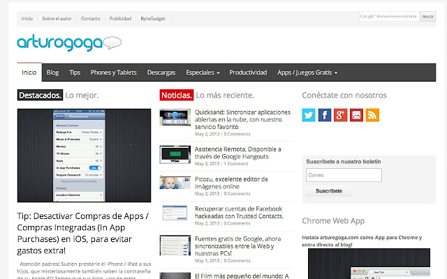 arturogoga.com news from Chrome web store to be run with OffiDocs Chromium online arturogoga.com news from Chrome web store to be run with OffiDocs Chromium online