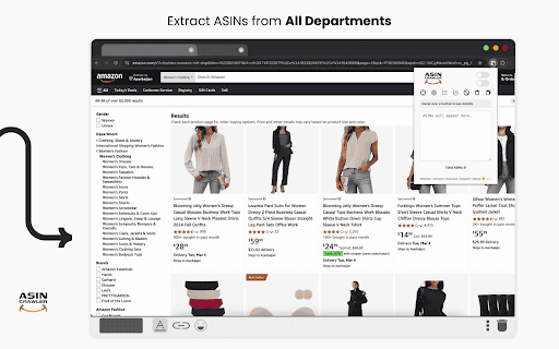 ASIN Crawler from Chrome web store to be run with OffiDocs Chromium online ASIN Crawler from Chrome web store to be run with OffiDocs Chromium online