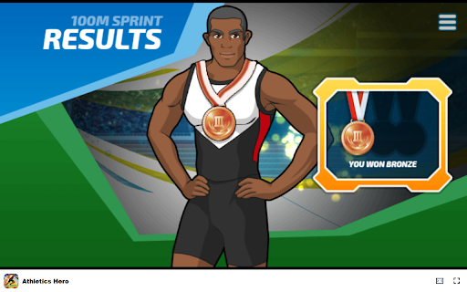 Athletics Hero Compete in the Summer Games and win medals! from Chrome web store to be run with OffiDocs Chromium online Athletics Hero Compete in the Summer Games and win medals! from Chrome web store to be run with OffiDocs Chromium online