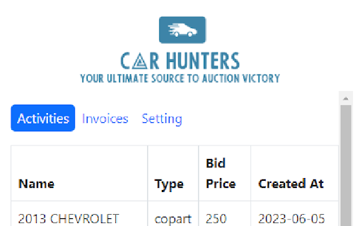 Auction Manager from Chrome web store to be run with OffiDocs Chromium online Auction Manager from Chrome web store to be run with OffiDocs Chromium online