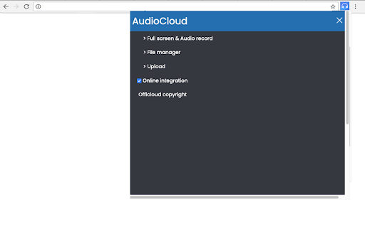 AudioCloud audio editor to record, cut, paste, trim parts of audios from Chrome web store to be run with OffiDocs Chromium online AudioCloud audio editor to record, cut, paste, trim parts of audios from Chrome web store to be run with OffiDocs Chromium online