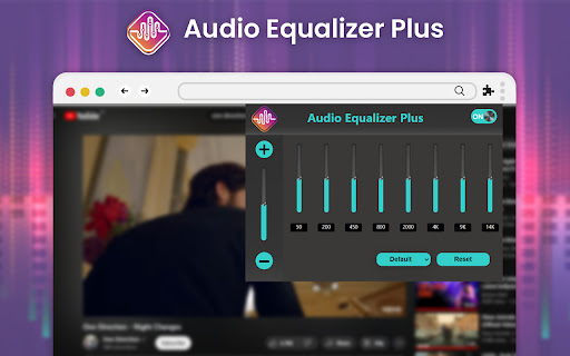 Audio Equalizer Plus from Chrome web store to be run with OffiDocs Chromium online Audio Equalizer Plus from Chrome web store to be run with OffiDocs Chromium online