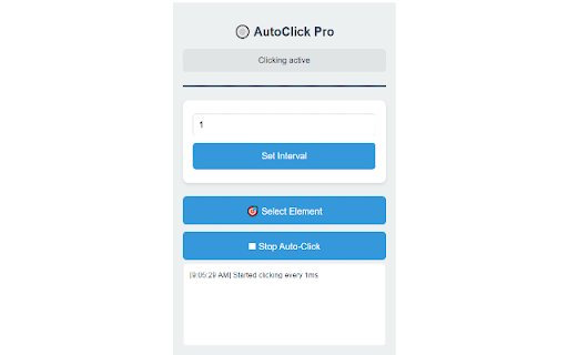 Auto Click Pro from Chrome web store to be run with OffiDocs Chromium online Auto Click Pro from Chrome web store to be run with OffiDocs Chromium online