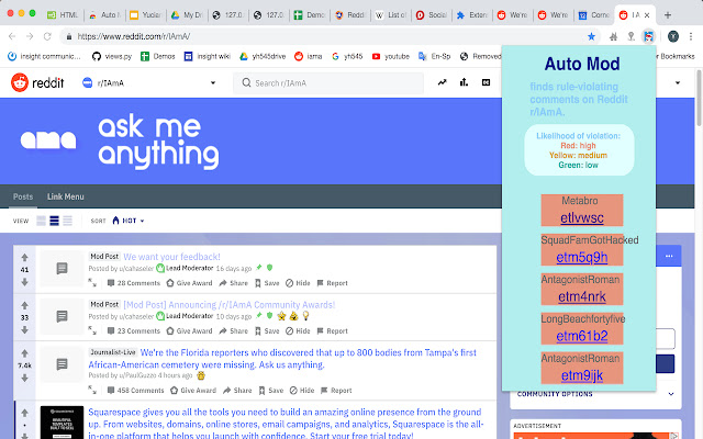 Auto Mod from Chrome web store to be run with OffiDocs Chromium online Auto Mod from Chrome web store to be run with OffiDocs Chromium online