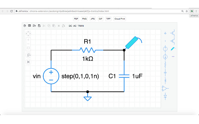 Basic Circuit Simulator from Chrome web store to be run with OffiDocs Chromium online Basic Circuit Simulator from Chrome web store to be run with OffiDocs Chromium online
