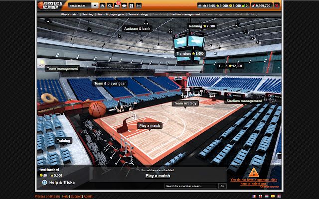 Basketball Manager from Chrome web store to be run with OffiDocs Chromium online Basketball Manager from Chrome web store to be run with OffiDocs Chromium online