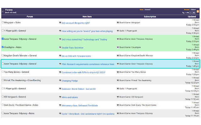 BGG Keyboard Forum Selector from Chrome web store to be run with OffiDocs Chromium online BGG Keyboard Forum Selector from Chrome web store to be run with OffiDocs Chromium online