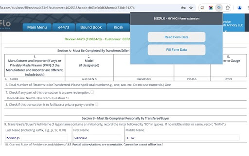 Bizzflo NY NICS Extension from Chrome web store to be run with OffiDocs Chromium online Bizzflo NY NICS Extension from Chrome web store to be run with OffiDocs Chromium online