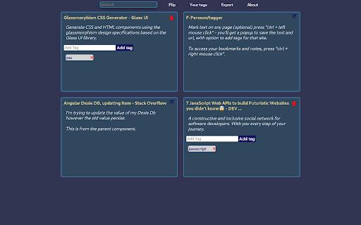 Blazingly Fast Productivity Tagger from Chrome web store to be run with OffiDocs Chromium online Blazingly Fast Productivity Tagger from Chrome web store to be run with OffiDocs Chromium online