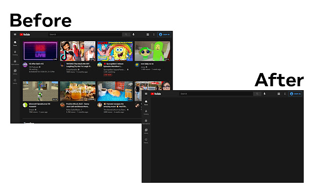 Block YouTube Feed Homepage, Sidebar Videos from Chrome web store to be run with OffiDocs Chromium online Block YouTube Feed Homepage, Sidebar Videos from Chrome web store to be run with OffiDocs Chromium online