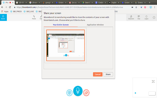 Bloombench Screenshare from Chrome web store to be run with OffiDocs Chromium online Bloombench Screenshare from Chrome web store to be run with OffiDocs Chromium online