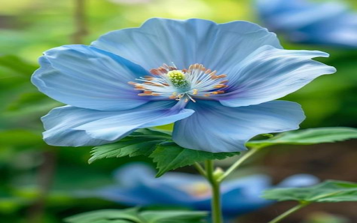 Blue Poppy Wallpaper from Chrome web store to be run with OffiDocs Chromium online Blue Poppy Wallpaper from Chrome web store to be run with OffiDocs Chromium online