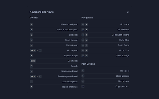 bluesky shortcuts from Chrome web store to be run with OffiDocs Chromium online bluesky shortcuts from Chrome web store to be run with OffiDocs Chromium online
