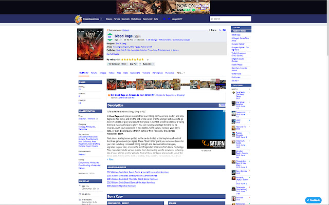 Board Game Geek Classic Theme Extension from Chrome web store to be run with OffiDocs Chromium online Board Game Geek Classic Theme Extension from Chrome web store to be run with OffiDocs Chromium online