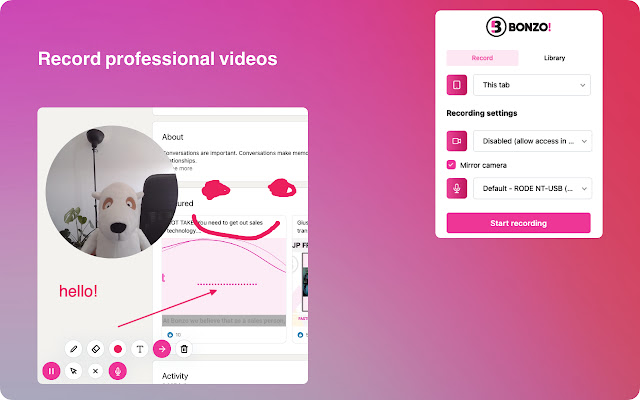 Bonzo Presenter from Chrome web store to be run with OffiDocs Chromium online Bonzo Presenter from Chrome web store to be run with OffiDocs Chromium online