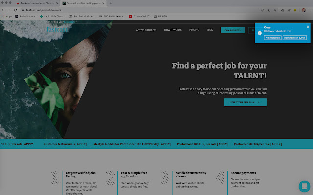 Bookmark reminders from Chrome web store to be run with OffiDocs Chromium online Bookmark reminders from Chrome web store to be run with OffiDocs Chromium online