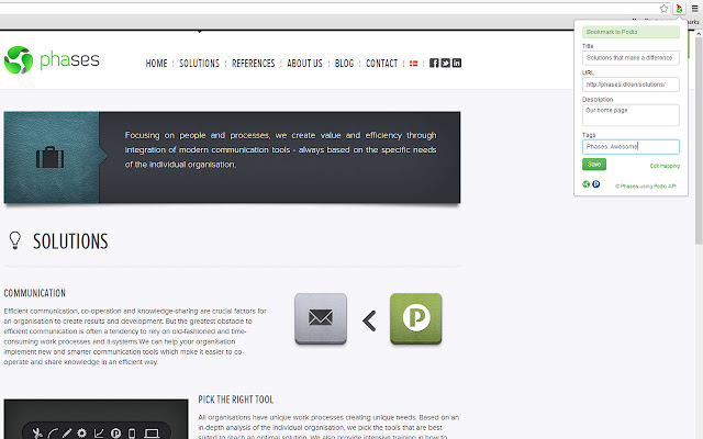 Bookmark to Podio from Chrome web store to be run with OffiDocs Chromium online Bookmark to Podio from Chrome web store to be run with OffiDocs Chromium online