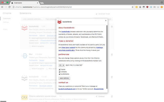 Books for DC from Chrome web store to be run with OffiDocs Chromium online Books for DC from Chrome web store to be run with OffiDocs Chromium online