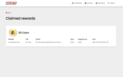 Bounty Rewards from Chrome web store to be run with OffiDocs Chromium online Bounty Rewards from Chrome web store to be run with OffiDocs Chromium online