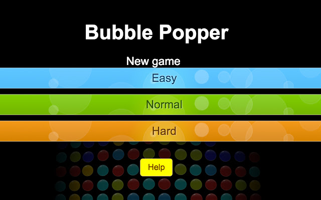 Bubble Popper from Chrome web store to be run with OffiDocs Chromium online Bubble Popper from Chrome web store to be run with OffiDocs Chromium online