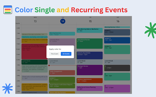 Calendar Color from Chrome web store to be run with OffiDocs Chromium online Calendar Color from Chrome web store to be run with OffiDocs Chromium online