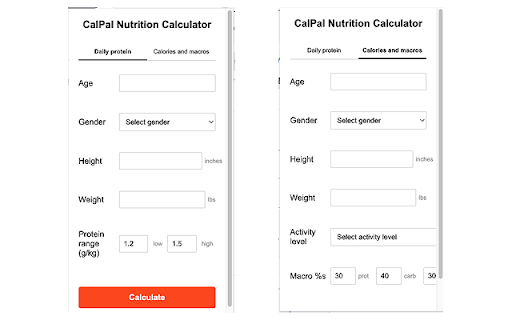 CalPal Nutrition Calculator from Chrome web store to be run with OffiDocs Chromium online CalPal Nutrition Calculator from Chrome web store to be run with OffiDocs Chromium online