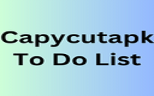 Capycutapk To Do List from Chrome web store to be run with OffiDocs Chromium online Capycutapk To Do List from Chrome web store to be run with OffiDocs Chromium online
