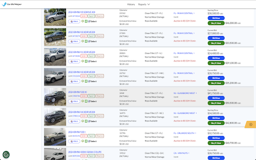 Car Bid Helper from Chrome web store to be run with OffiDocs Chromium online Car Bid Helper from Chrome web store to be run with OffiDocs Chromium online