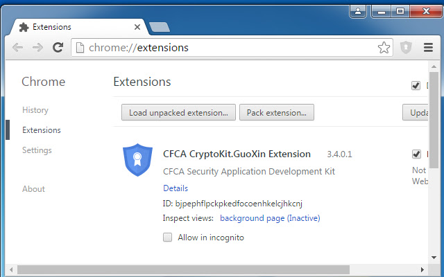 CFCA CryptoKit.GuoXin Extension from Chrome web store to be run with OffiDocs Chromium online CFCA CryptoKit.GuoXin Extension from Chrome web store to be run with OffiDocs Chromium online