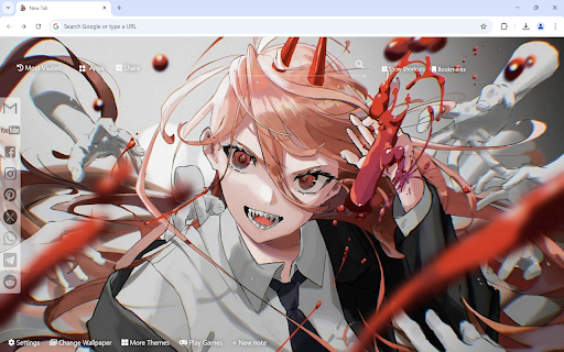 Chainsaw Man Wallpaper from Chrome web store to be run with OffiDocs Chromium online Chainsaw Man Wallpaper from Chrome web store to be run with OffiDocs Chromium online