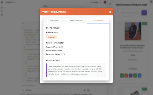 ChatGPT and WooCommerce Integration by Sharkdropship from Chrome web store to be run with OffiDocs Chromium online ChatGPT and WooCommerce Integration by Sharkdropship from Chrome web store to be run with OffiDocs Chromium online