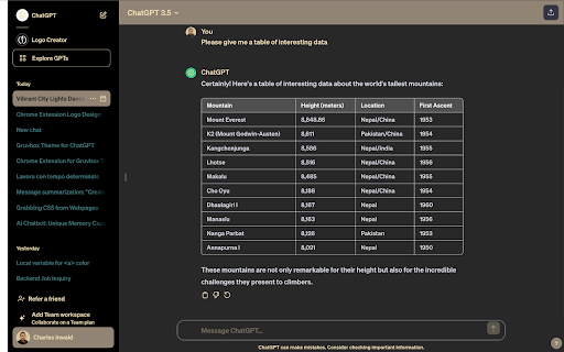 ChatGPT Gruvbox Theme from Chrome web store to be run with OffiDocs Chromium online ChatGPT Gruvbox Theme from Chrome web store to be run with OffiDocs Chromium online