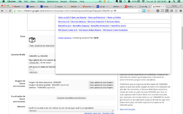 Check Versions from Chrome web store to be run with OffiDocs Chromium online Check Versions from Chrome web store to be run with OffiDocs Chromium online