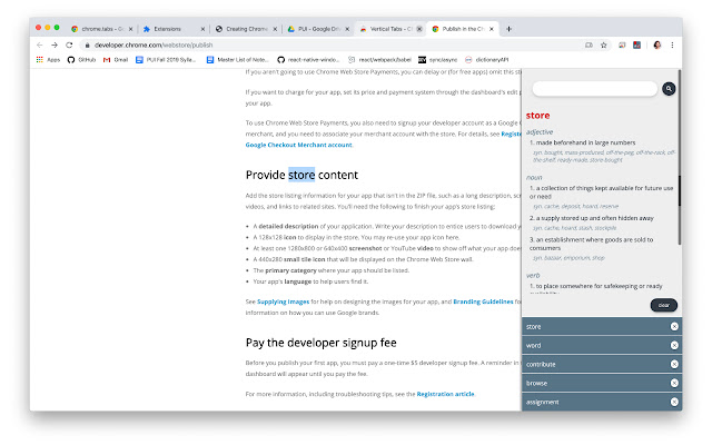 Chrome Extension for English Dictionary from Chrome web store to be run with OffiDocs Chromium online Chrome Extension for English Dictionary from Chrome web store to be run with OffiDocs Chromium online