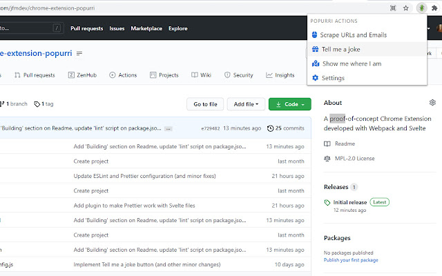 Chrome Extension Popurri from Chrome web store to be run with OffiDocs Chromium online Chrome Extension Popurri from Chrome web store to be run with OffiDocs Chromium online