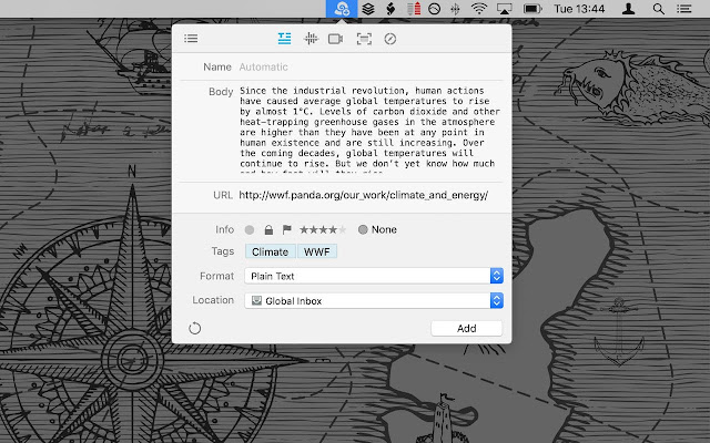 Clip to DEVONthink from Chrome web store to be run with OffiDocs Chromium online Clip to DEVONthink from Chrome web store to be run with OffiDocs Chromium online